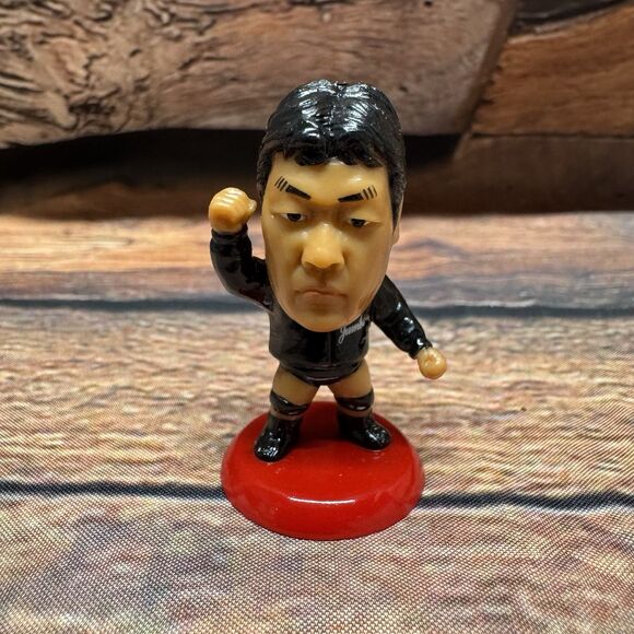 Jumbo Tsuruta Pro Wrestling Mini Big Head Action Figure Vol 5 NJPW AJPW Pro Kaku - Picture 2 of 7